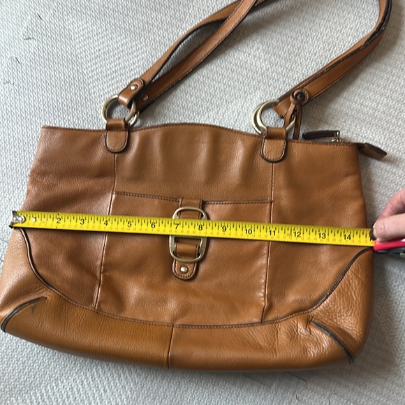 Etienne Aigner Genuine Leather Brown Hobo Bag 👜 - Picture 6 of 8